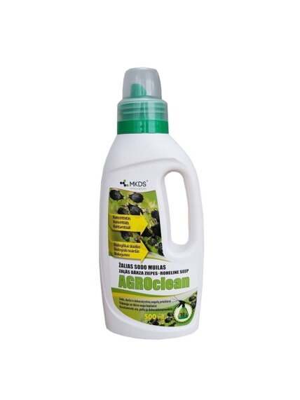 Žalias sodo muilas AGROclean koncentratas, 500 ml Žalias sodo muilas AGROclean koncentratas, 500 ml