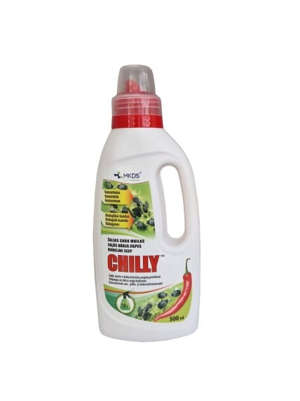 Žalias sodo muilas CHILLY koncentratas, 500 ml Žalias sodo muilas CHILLY koncentratas, 500 ml