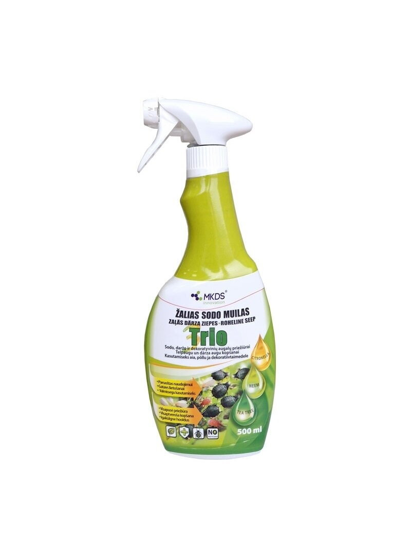 Žalias sodo muilas TRIO purškiamas, 500 ml