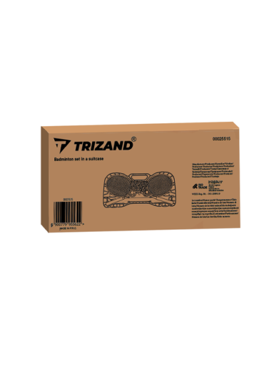 Zestaw do badmintona w walizce Trizand 25515