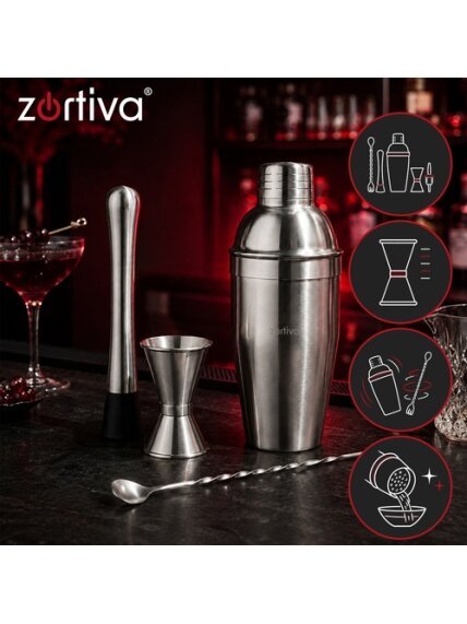 „Zortiva“ barmenų rinkinys kokteiliams ruošti 3