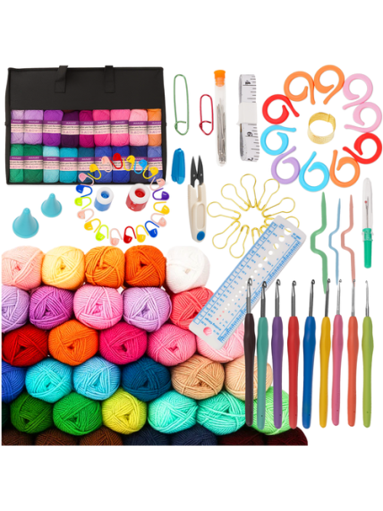 Zestaw do szydełkowania 113el. Maaleo 25885