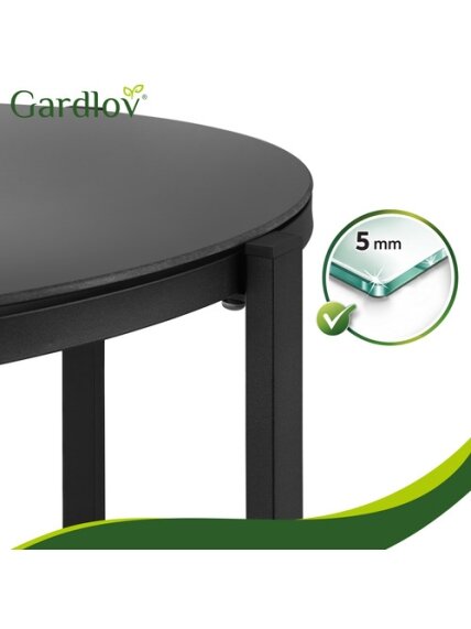 Balkono baldų komplektas - 4 dalys Gardlov 12 Balkono baldų komplektas - 4 dalys Gardlov 12