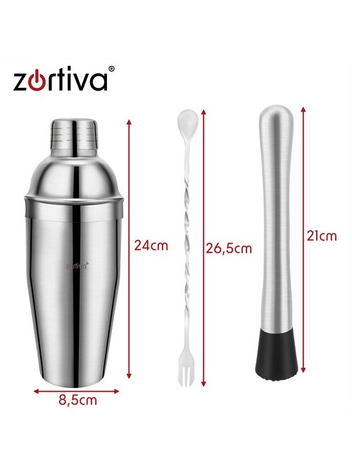 „Zortiva“ barmenų rinkinys kokteiliams ruošti 2 „Zortiva“ barmenų rinkinys kokteiliams ruošti 2