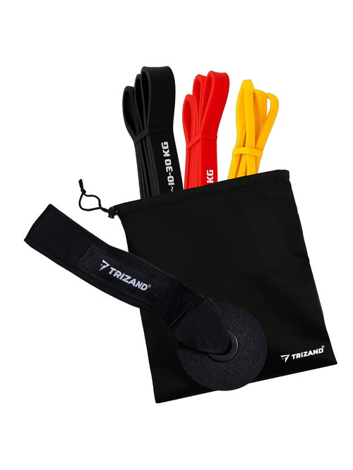 Zestaw gum do ćwiczeń - 3szt. Trizand 25879 10