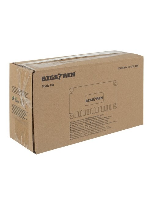 Įrankių rinkinys 46 dalių dėkle Bigstren 26844 2