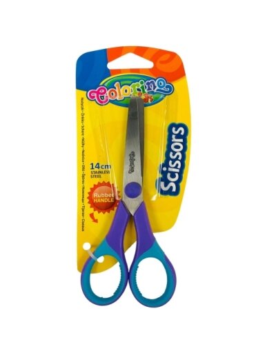Žirklės vaikiškos Colorino Kids 13,5 cm