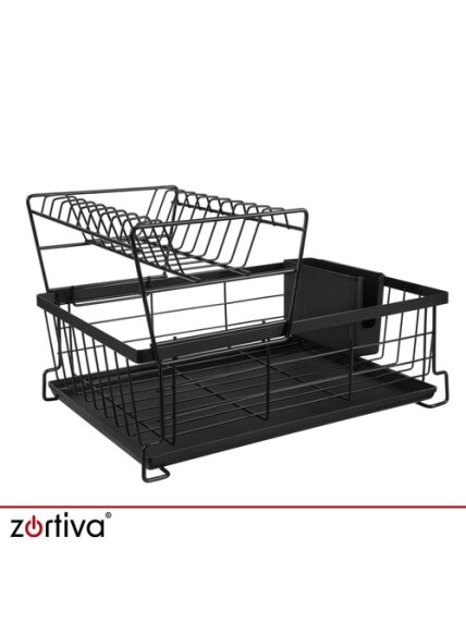 „Zortiva“ dviejų lygių indų džiovyklė 14 „Zortiva“ dviejų lygių indų džiovyklė 14