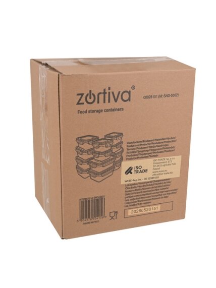 „Zortiva“ maisto indelių rinkinys – 12 vnt. 1