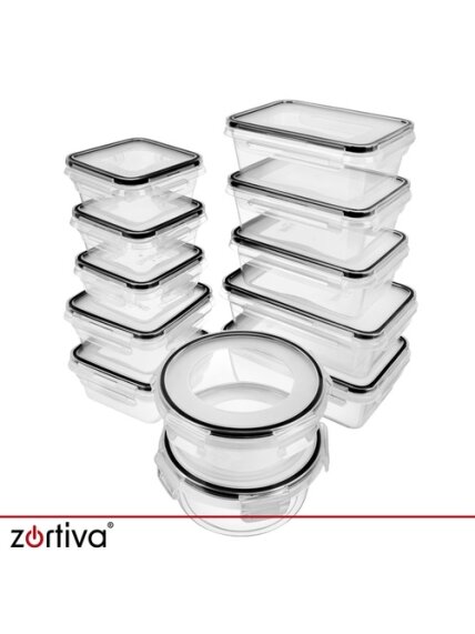 „Zortiva“ maisto indelių rinkinys – 12 vnt. 19 „Zortiva“ maisto indelių rinkinys – 12 vnt. 19