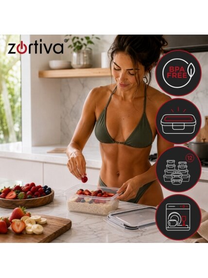 „Zortiva“ maisto indelių rinkinys – 12 vnt. 3