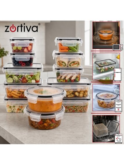 „Zortiva“ maisto indelių rinkinys – 12 vnt. 31