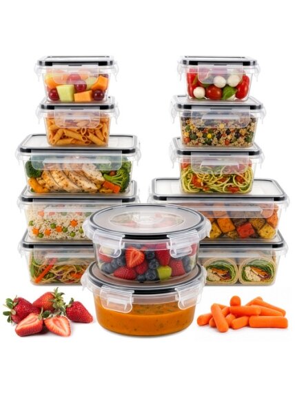 „Zortiva“ maisto indelių rinkinys – 12 vnt. 35 „Zortiva“ maisto indelių rinkinys – 12 vnt. 35
