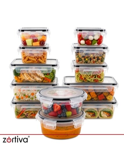 „Zortiva“ maisto indelių rinkinys – 12 vnt. 8