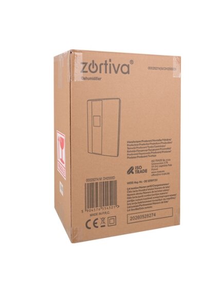 „Zortiva“ oro sausintuvas-drėgmės sugėriklis 3 „Zortiva“ oro sausintuvas-drėgmės sugėriklis 3