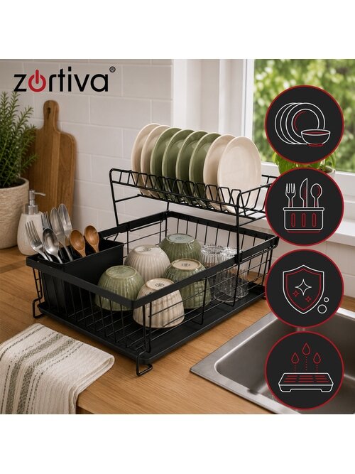 „Zortiva“ dviejų lygių indų džiovyklė 3 „Zortiva“ dviejų lygių indų džiovyklė 3