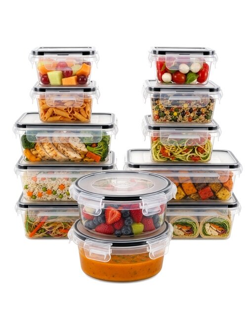 „Zortiva“ maisto indelių rinkinys – 12 vnt. 34 „Zortiva“ maisto indelių rinkinys – 12 vnt. 34