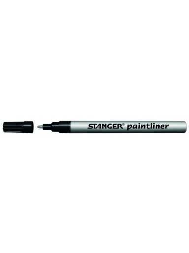 Žymeklis Stanger Paintliner Fine silver, 1-2 mm, 1vnt.