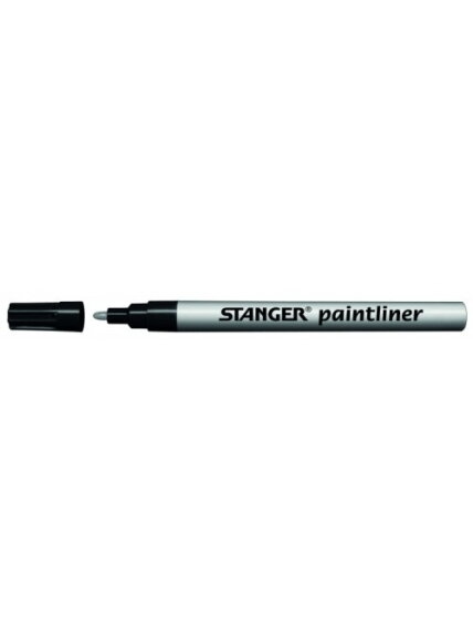 Žymeklis Stanger Paintliner Fine silver, 1-2 mm, 1vnt. Žymeklis Stanger Paintliner Fine silver, 1-2 mm, 1vnt.