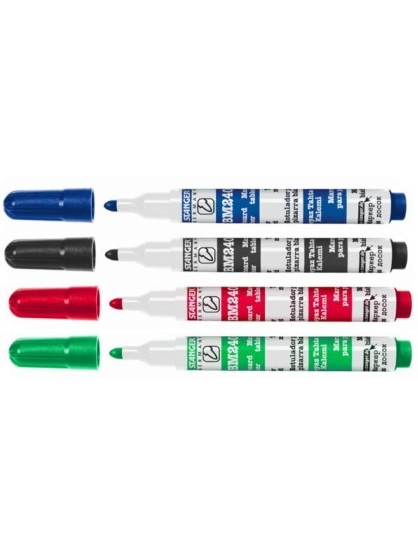 Žymeklis baltai lentai Stanger BM240, 1-3 mm, apvali galvutė, mėlynas 1 vnt. Žymeklis baltai lentai Stanger BM240, 1-3 mm, apvali galvutė, mėlynas 1 vnt.